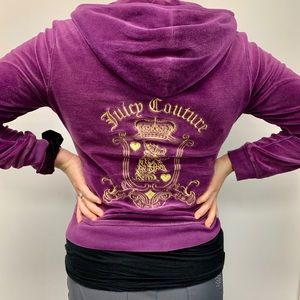 🌟AUTHENTIC🌟JUICY COUTURE ZIP UP HOODIE